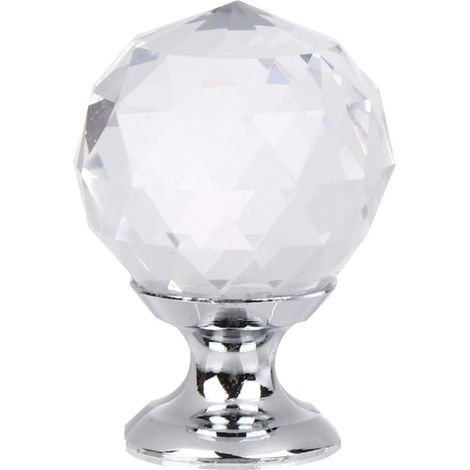 BESTYASH Lot de 10 poignées boule cristal pour placards et (1/5)