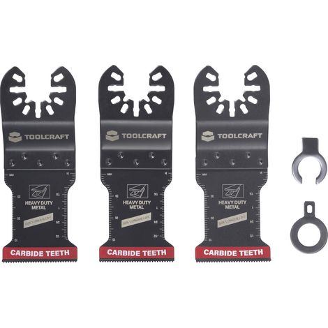 TOOLCRAFT TO-10283181 Carbure Set outils multifonction 34 mm 3 pc(s) (1/5)