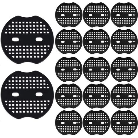 Rondelles plastiques pour crochets de paillage – Lot de 30 –7 x 6.5cm – Résistantes aux intempéries – Fixation efficace des bâches (1/5)