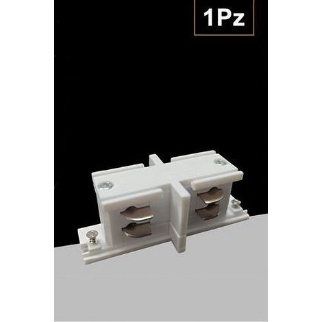 Trade Shop - Conector Tipo I Articulación Recta Para Binario Trifásico Negro Negro Gf068-d -      Blanco (1/2)