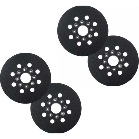 125 mm Schleifteller, kompatibel mit Bosch PEX 220 A, GEX 125-1 AE, PEX 220 AE, Skil 7402/7490, 4 Stück (1/5)