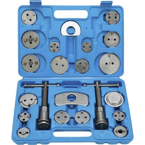Coffret repousse-piston de frein 23 pièces – Compatible avec les modèles Volkswagen, Renault et Citroën.– Coffret plastique inclus (1/5)