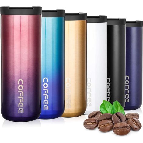 Thermobecher lalafancy 500ml Isolierbecher Edelstahl Kaffee-to-go Mug (1/5)