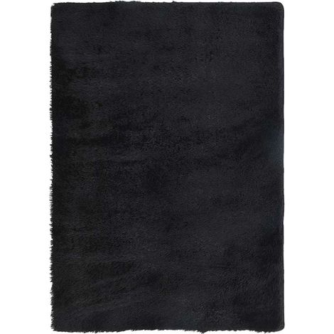 Maison Exclusive - Teppich Shaggy Hochflor NAVARRA Schwarz 240x34