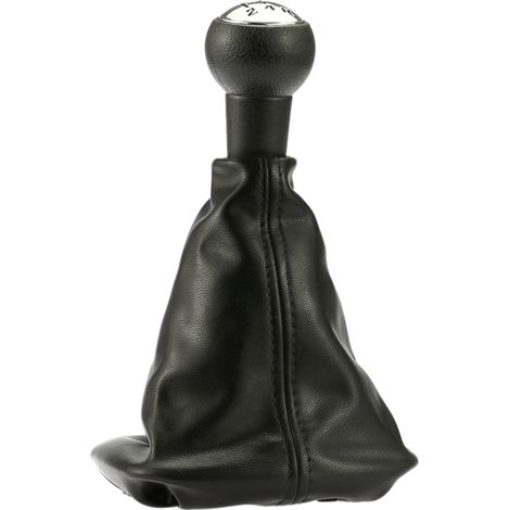 Kit de repuesto de cuero para pomo de palanca de cambios de 5 velocidades, funda y pomo de la palanca de cambios para PEUGEOT 207, 307 y 406.
