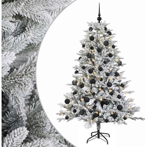 Albero di Natale artificiale con palline 150 cm 150 LED vidaXL (1/5)