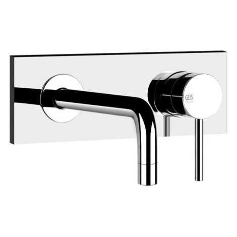 Gessi Emporio Via Tortona ensemble prêt à poser, mélangeur