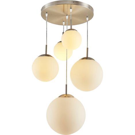 Ceiling Lightdimmable 'Heleska' made of Metal for Living Room & Dining Room