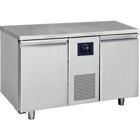 Table réfrigérée avec 2 portes GN 1/1, -2°/+8°C - WiFi 1300x700x850 mm - VIRTUS