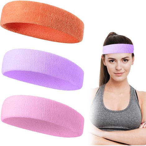 Bandeau De Sport - Absorption Transpiration - Pour Course Yoga Fitness - Lot De 1 (1/5)