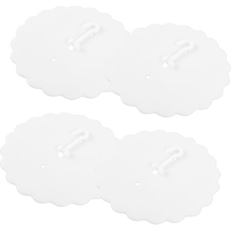 Lot de 4 crochets en plastique pour suspendre un baldaquin lit (1/5)