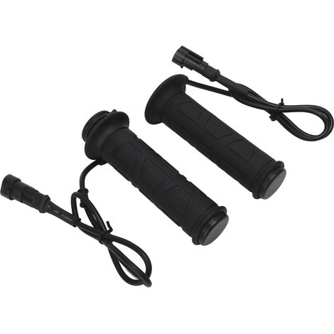 Poignées chauffantes moto 22mm, 3 vitesses réglables, réchauffeur de guidon antivol, manchons thermiques pour scooter, accessoire hiver, température ajustable (1/5)