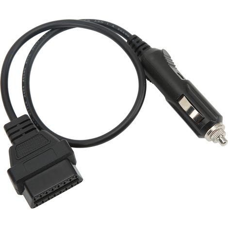 OBD2-Stecker auf Zigarettenanzünder-Adapterkabel, Notstromversorgung, Speichersicherung, Diagnosezubehör, Kfz-Anschlusskabel, Überlebenskabel, 12 V, Batteriespannungserhaltung. (1/5)