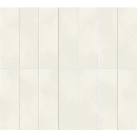 Mosaïque effet Béton Blanc Lin Brick 37x33x0,85 cm Mat Cortivo - Mur intérieur (vendu par carton de 0,7326 m²) - RO'MA CARRELAGE