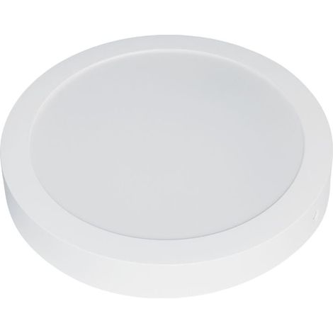 Downlight LED de Superficie 18W Redondo PVC Blanco  3000K-4000K-6500K