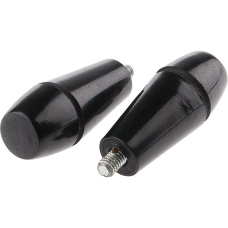 Levier biseauté RS PRO, Poignée conique, filetage M5, Mâle L. 5mm ( Prix pour Paquet de 6 )