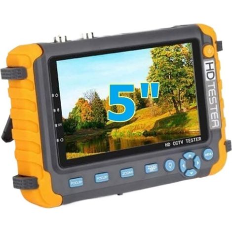 Testeur de caméra de vidéosurveillance, Moniteur IV8W RS485 PTZ, contrôle VGA, entrée câble UTP for 8MP AHD TVI CVI CVBS Cftv, testeur de caméra analogique(IV8W) (1/5)