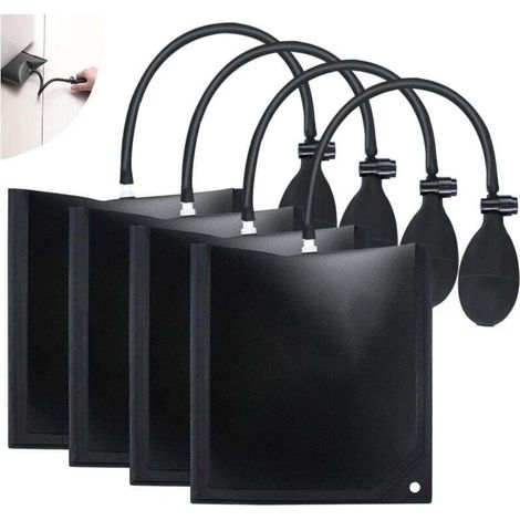 Luftkissenpumpe, 4-teiliges Hebekissen, Montagekissen für Luftkissen, DIY-Aufblaswerkzeug