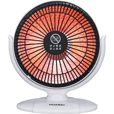 Chauffage Ventilateur - TEMPSA - 200W - Electrique - Silencieux - Blanc