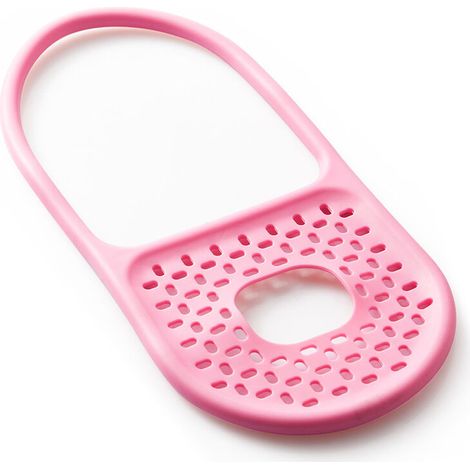Porte Eponges Cuisine Pliables - Suspendre Panier à Eponge Evier Supports,Idéal Pour Contenir éponge,Brosse etc. (Lot de 2,Rose + Vert) Sunflower (1/2)