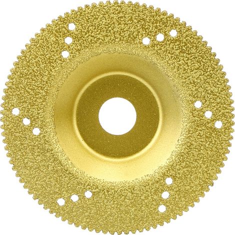 Disque de coupe et de meulage diamanté pour métal, fonte, fibre de verre et marbre, 100 x 25 mm (1/5)