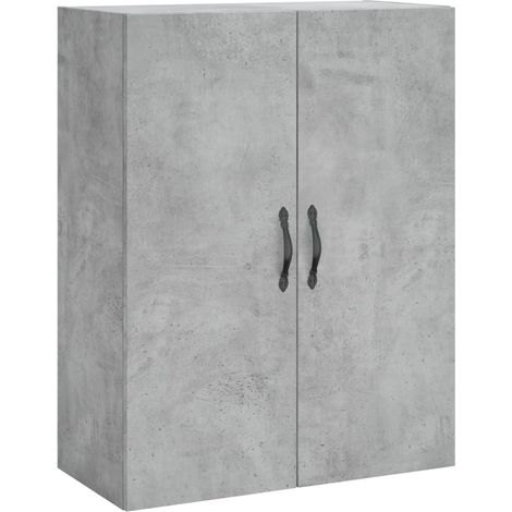 Maison Exclusive - Armario de pared madera ingeniería gris hormig (1/5)