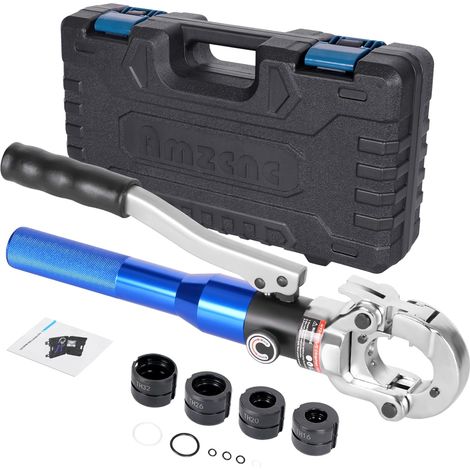 Pince à sertir - Profil TH 16, 20, 26, 32 - Pour tube composite avec raccords du profil TH - Inserts de mâchoires TH16, TH20, TH26, TH32 avec (1/5)