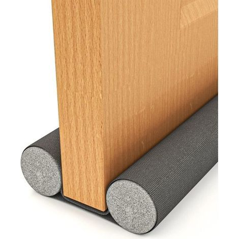 93cm Insulating Door Draft Stopper – Adjustable Double Weatherstripping – 600D Oxford Fabric for Doors up to 90cm – Reduces Drafts (1/5)