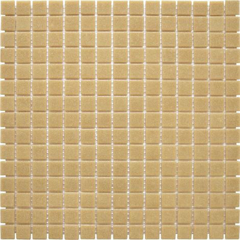MOSAÏQUE BEIGE 1 PLAQUE 32,7 x 32,7 CM CASA LINEA TRAME NYLON