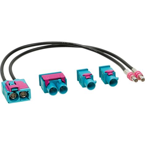 Adattatore antenna Fakra(m)(set)  Fakra(f)(doppio)