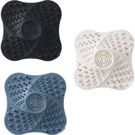 Filtre D Évier - Silicone TPR - Pour Cuisine Et Salle De Bain - Anti-Bouchon - Lot De 3 (1/5)