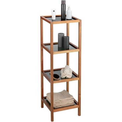 Wenko FONDI mensola da bagno legno marrone 86 cm