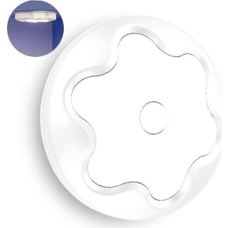 Veilleuse LED à piles avec détection d'angle de 120 degrés, marche/arrêt automatique, ultra-lumineuse mais non éblouissante, comprend un capteur de mouvement, compatible avec les armoires ou les placa (1/5)
