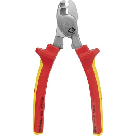 C.K T3973 160 T3973 160 Kabelschneider Geeignet für (Abisoliertechnik) Alu- und Kupferkabel, ein- un