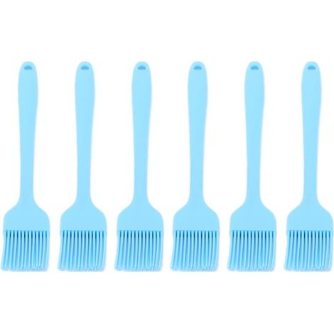 de 6 pinceaux de cuisine en silicone pour badigeonner la (1/5)