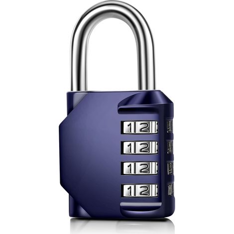 Cadenas à combinaison - Petit cadenas à combinaison à 4 chiffres - Pour cour, clôture, garage (1/5)
