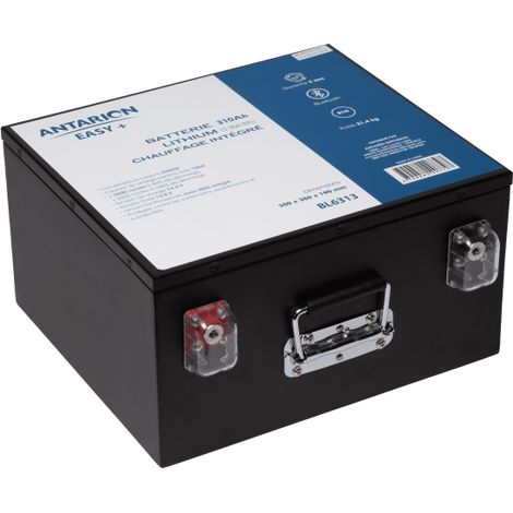 Batterie Lithium Antarion 310ah Slim Chauffante Autonomie Lithium 310ah Avec Bluetooth Et Chauffage Intégré - Antarion (1/2)