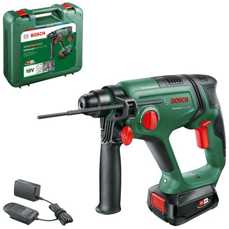 Bosch Cordless Rotary Hammer UniversalHammer 18V Carrying Case 06039D6072 (1/5)