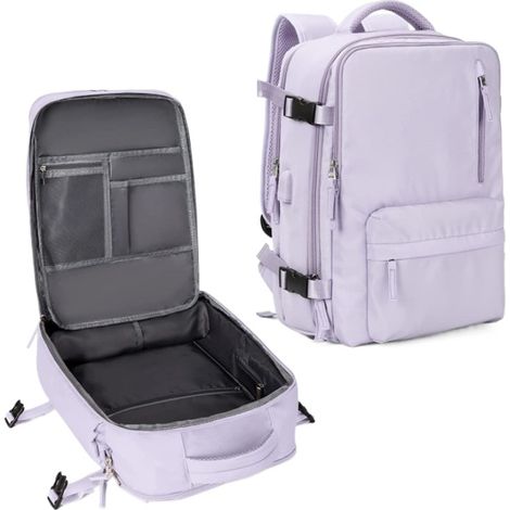Sac à dos de voyage grande capacité rechargeable par USB, d'école multifonctionnel (1/5)