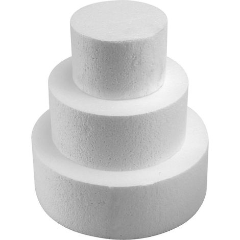 Faux gâteau rond (Ensemble de faux gâteaux 4 pouces, 6 pouces, 8 pouces) (1/5)