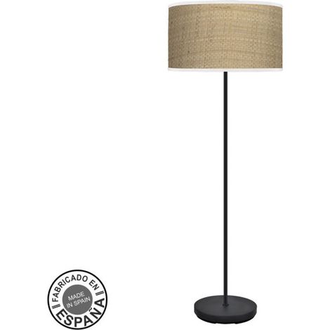 Boden De Wohnzimmer 1xE27 Schwarz Lichtstock 163x40x40cm MODA