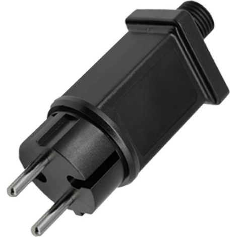 Adaptateur secteur pour ruban LED, connecteur 24 V 0,3 A, transformateur LED, étanche IP44, idéal pour Noël. (1/4)