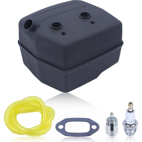 Silencieux Échappement avec Joint Conduit de Carburant Filtre Bougie d'allumage pour Husqvarna 61 268 272 268XP 272XP 268K Jonsered 625 670 Scie à chaîne (1/5)