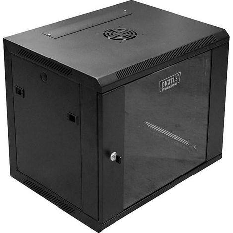 Digitus 19 Zoll Wandnetzwerk Cabinet Schwarz (1/3)