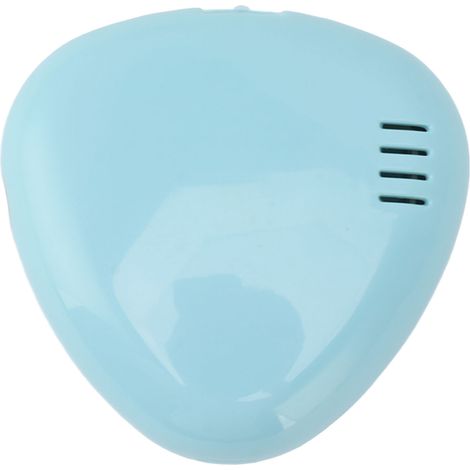 Stérilisateur de brosses à dents portable et rechargeable, étui de voyage et de maison bleu (1/5)