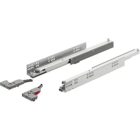 GUIDE HAFELE MATRIX SYNCRO RALLENTATE con ATTACCHI Lunghezza: 500 mm (1/5)
