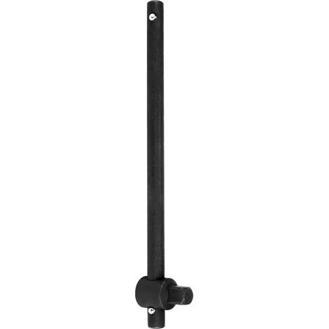 Clé à douille coulissante en T avec barre de force en acier robuste (1") (1/5)