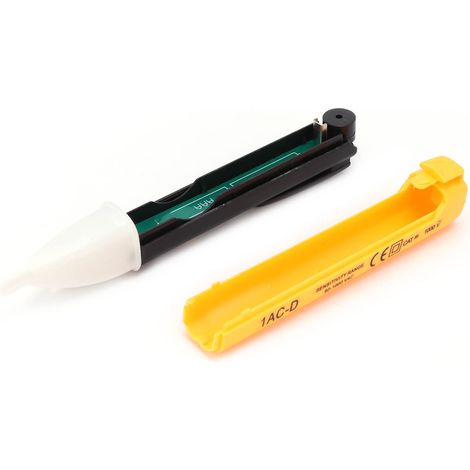 Stylo testeur inductif multifonction pour électricien, détection de coupures et points de rupture, avec LED, vérificateur de tension sans contact, outil de diagnostic électrique. (1/5)