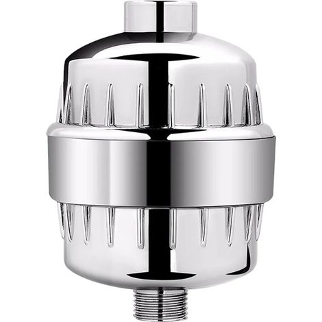 Cabeza de ducha filtrante turbo de 15 etapas Sistema de filtración de agua con múltiples cartuchos Filtro de agua para ducha Anti-cal (1/5)