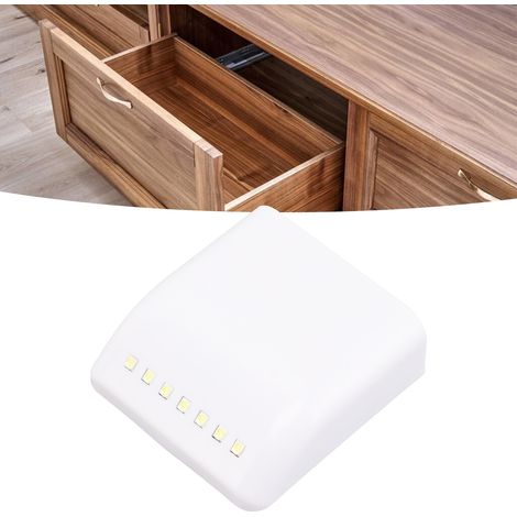 4 Sets/Verkauf von LED-Bewegungsmelderleuchten für Schränke und Schubladen sowie 7 Sets von LED-Bewegungsmelderleuchten für Scharniere. (1/5)